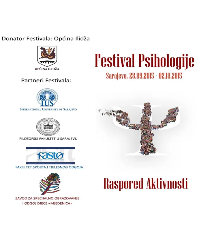 Prvi Festival psihologije u Sarajevu