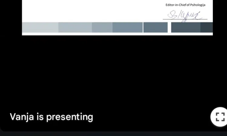 PSY Senior Assistant Faruk Obuća Honored for Best Early-Stage Researcher Paper