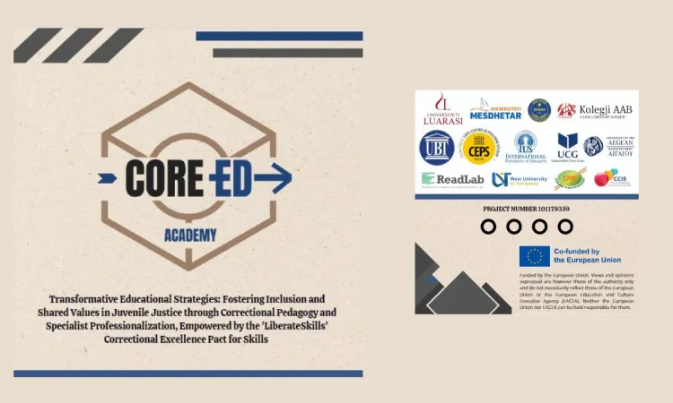 IUS uspješno okončao realizaciju WP3 u okviru projekta CORE-ED Academy: uspostavljena baza dokaza i mapiranje ekosistema za reformu obuke u oblasti maloljetničkog pravosuđa